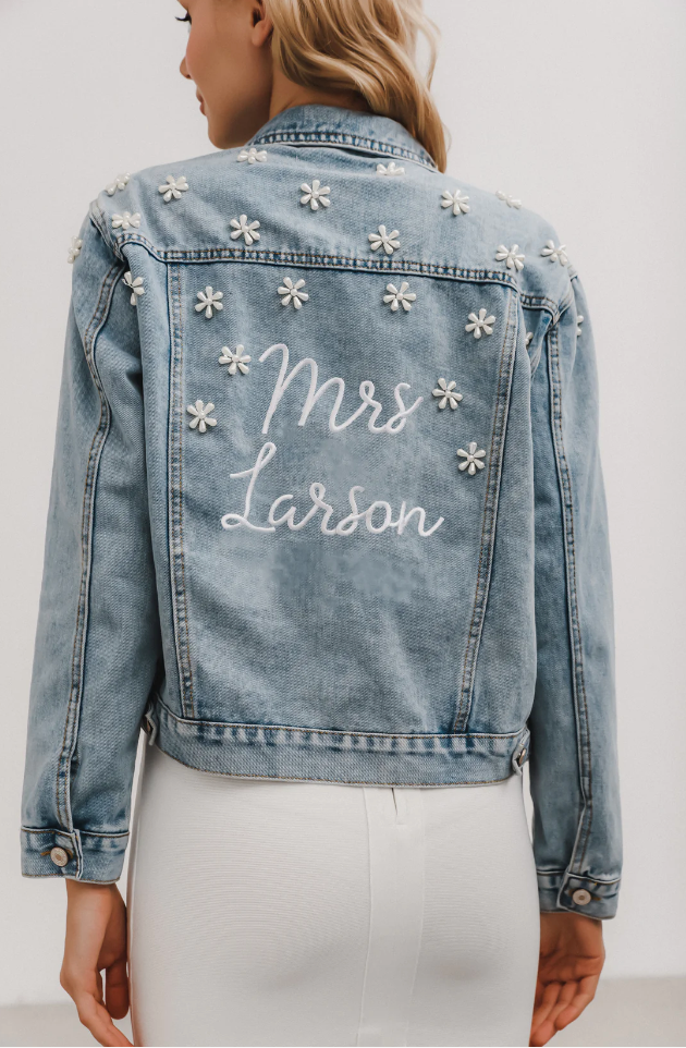 Flora Denim Jacket
