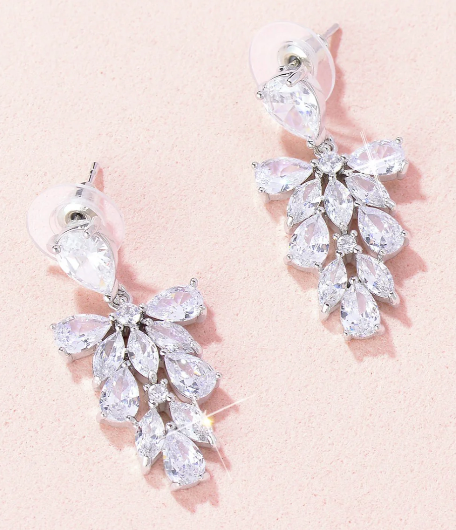 Mara CZ Drop Earrings E022