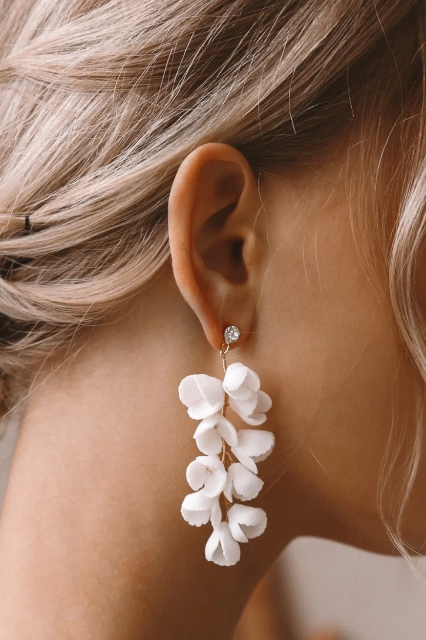 Gardenia Fleur Earrings E039