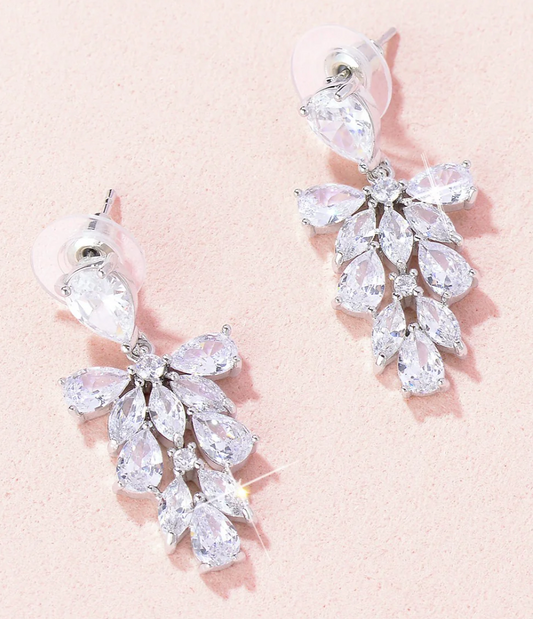 Mara CZ Drop Earrings E022