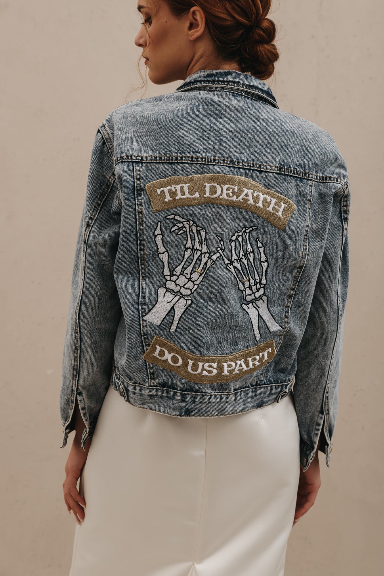 Till Death Pinky Promise Denim Jacket