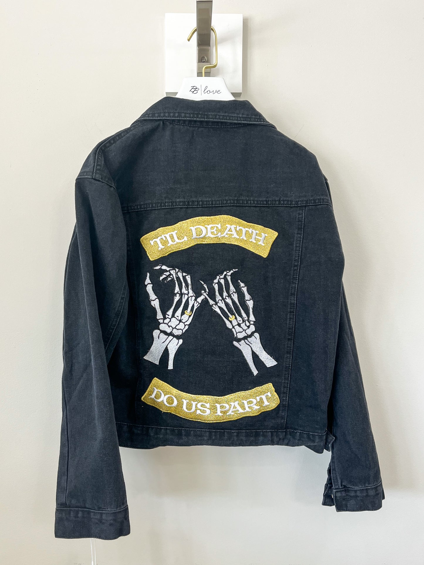 Till Death Pinky Promise Denim Jacket